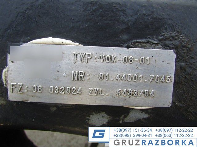 Балка переднего моста Man TGS Артикул 81441010176